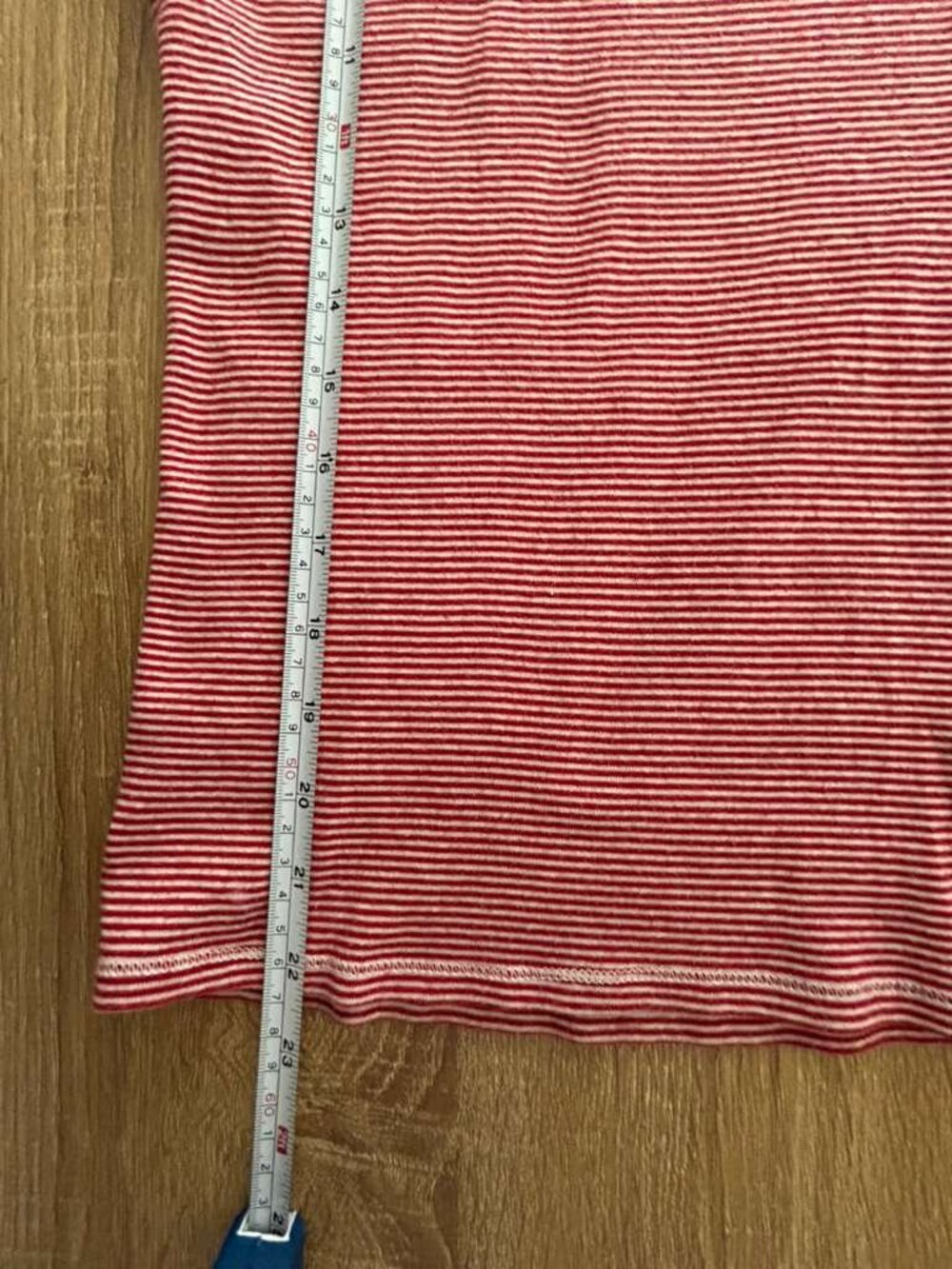 Polo Ralph Lauren Red & White Striped Tee Women Size Lotton Classic Logo Top - Picture 7 of 10